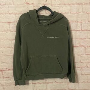 Good hYOUman terry cloth hoodie